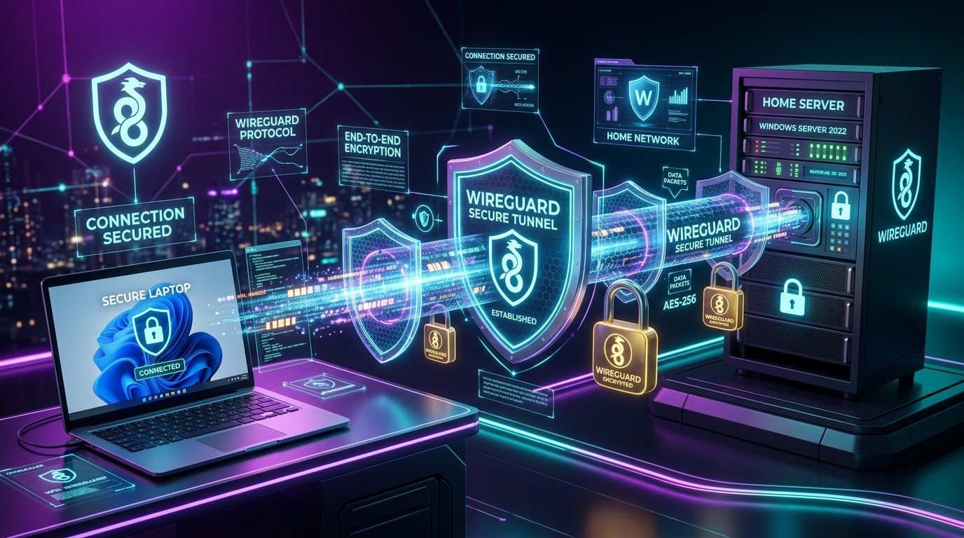 Cómo configurar tu propia VPN con WireGuard en Windows usando IP dinámica