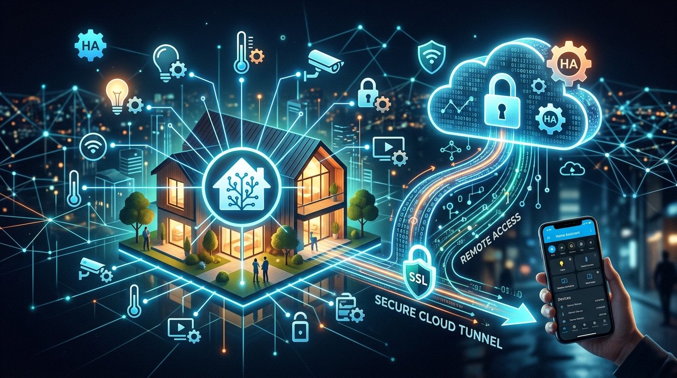 Home Assistant acceso remoto sin abrir puertos: Configuración segura con Cloudflare Tunnel