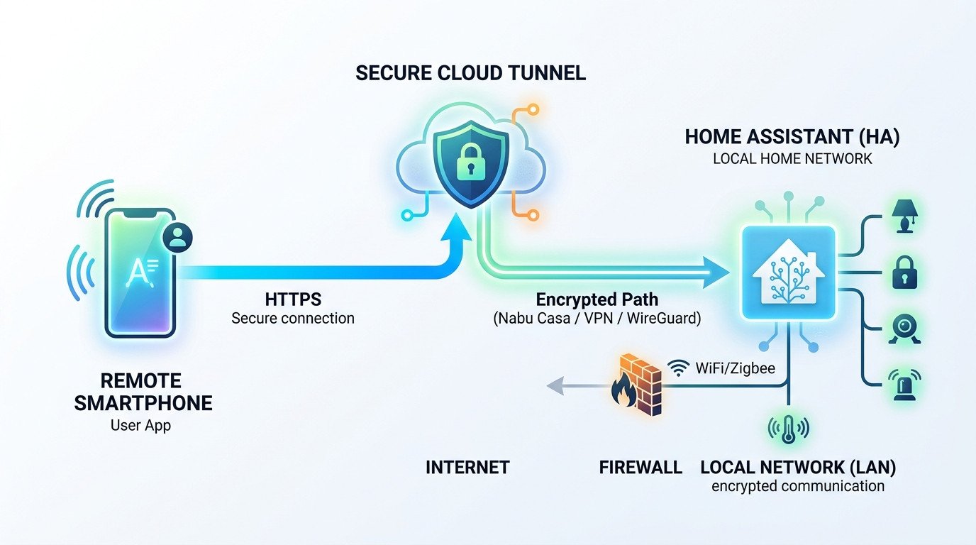Home Assistant acceso da remoto: Guía de configuración con Cloudflare y IP dinámica